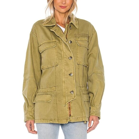 Free People Jackets & Blazers - 💥Free People Seize The Day Military Jacket